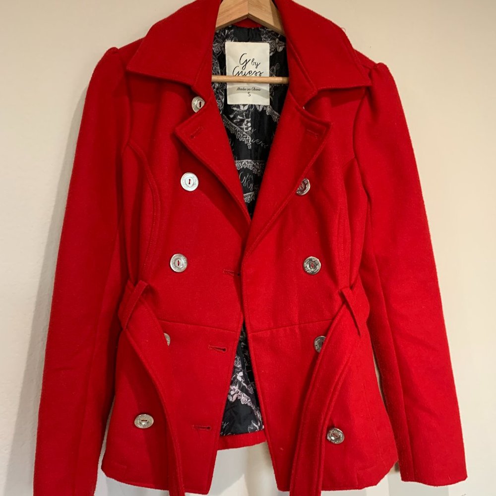 G by Guess Vintage Red Small Coat
